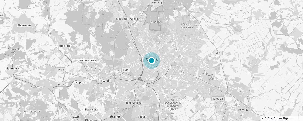 Kharkiv haritası