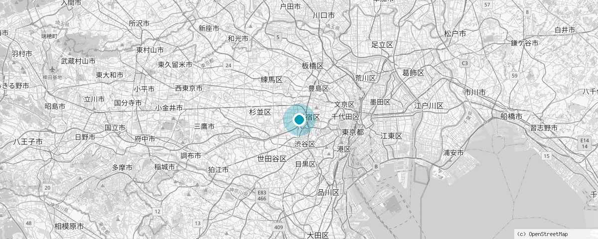 Tokyo haritası
